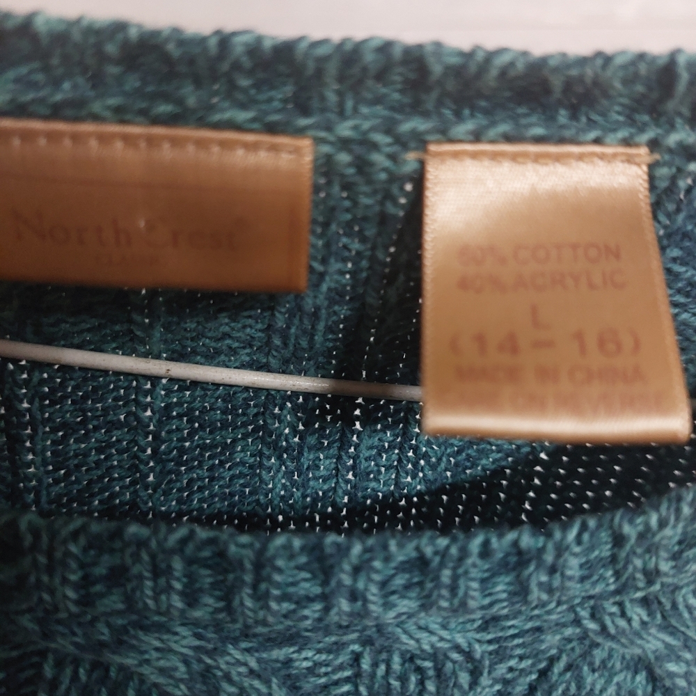 Teal Sweater - Picture 2 of 2